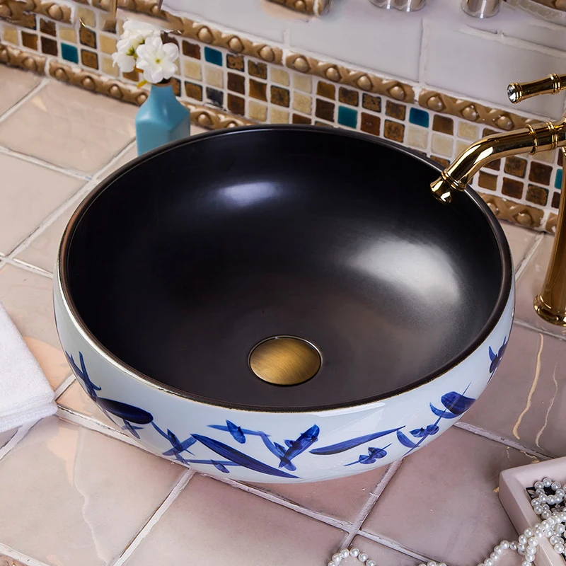 Фабрика Jingdezhen прямая художественная ручная роспись круглая форма бамбуковый