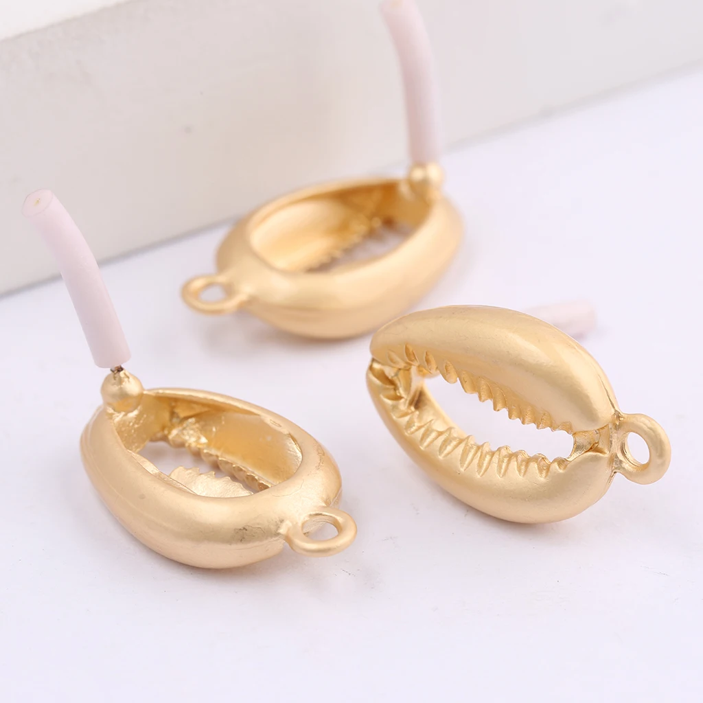 Onwear 6 шт крючок из цинкового сплава Форма Золотые серьги Разъемы diy броши для