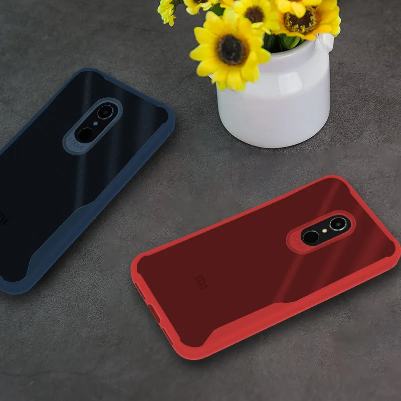 Защитный чехол для Xiaomi Redmi Note 4 прозрачный защитный из закаленного стекла 4X 4A 5 A 5Plus