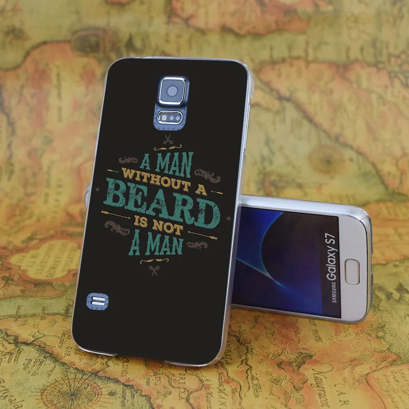 E1998 A Man Without Beard Transparent Hard PC Case Cover For Samsung Galaxy Note S 3 4 5 6 7 8 9 Mini Edge Plus |