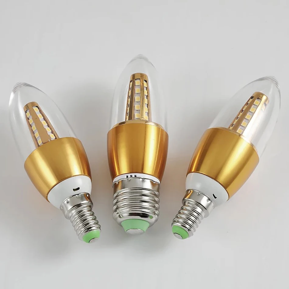 Led bulb home energy saving lamp starry candle table E27E14 chandelier 7w9w transformation light source | Лампы и освещение