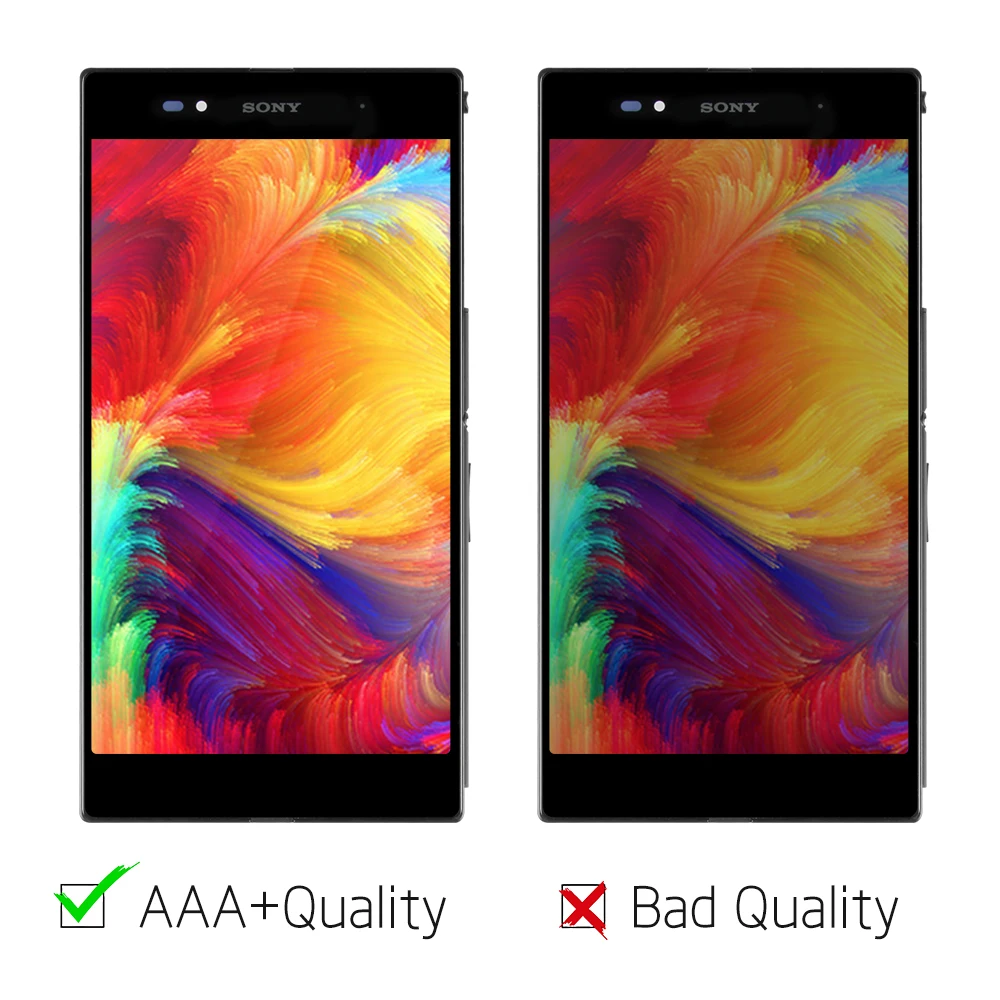 ЖК-дисплей сенсорный экран 5 &quotдля Sony Xperia Z LT36i LT36h LT36 C6603 C6602 C6606 дигитайзер
