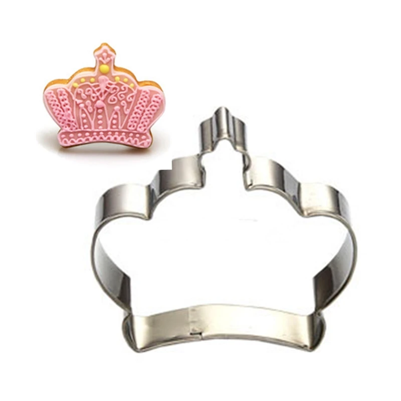 

Crown Diamond Cookie Tools Cutter Mould Biscuit Press Icing Set Stamp Mold Cake Decorating Tools Kitchen Gadgets Wholesaler