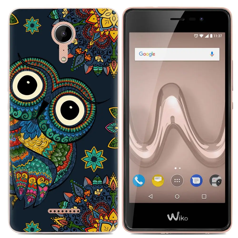 Phone case For Wiko Tommy 2 Plus 5-inch Cute Cartoon High Quality Painted TPU Soft Case Silicone Skin Back Cover Shell |