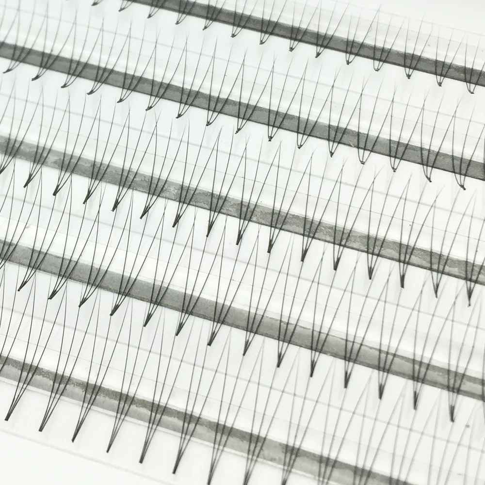 Ресницы 3D для наращивания русский объем разные длины толщина 0 07 мм|Накладные