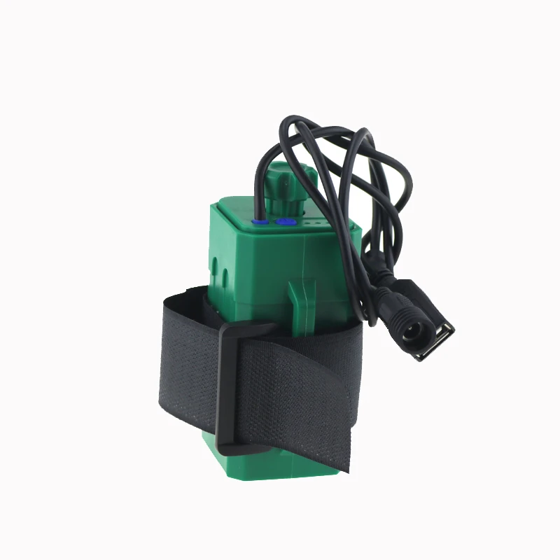 Водонепроницаемый батарейный блок USB/DC выход 4x18650 Батарейный чехол с ремешком для