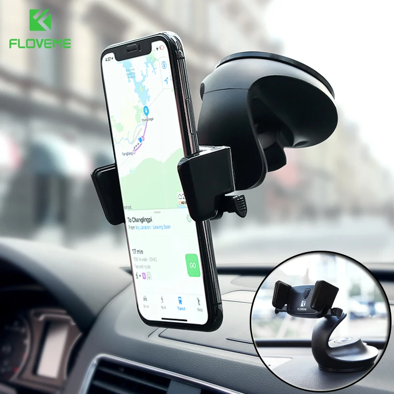 Автомобильный держатель для телефона FLOVEME iPhone X XS MAX GPS Подставка Samsung Air Vent в