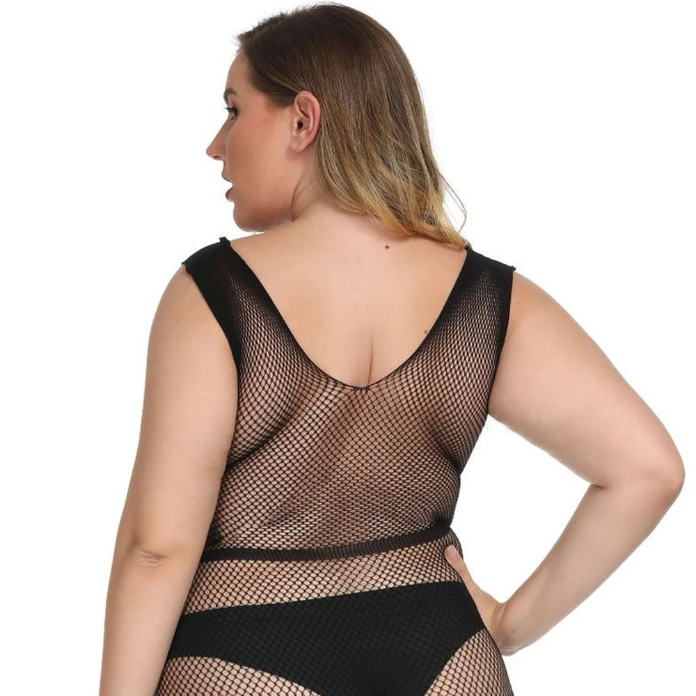 Сексуальное женское белье babydoll Кружевное боди с вырезом сексуальное плюс размер