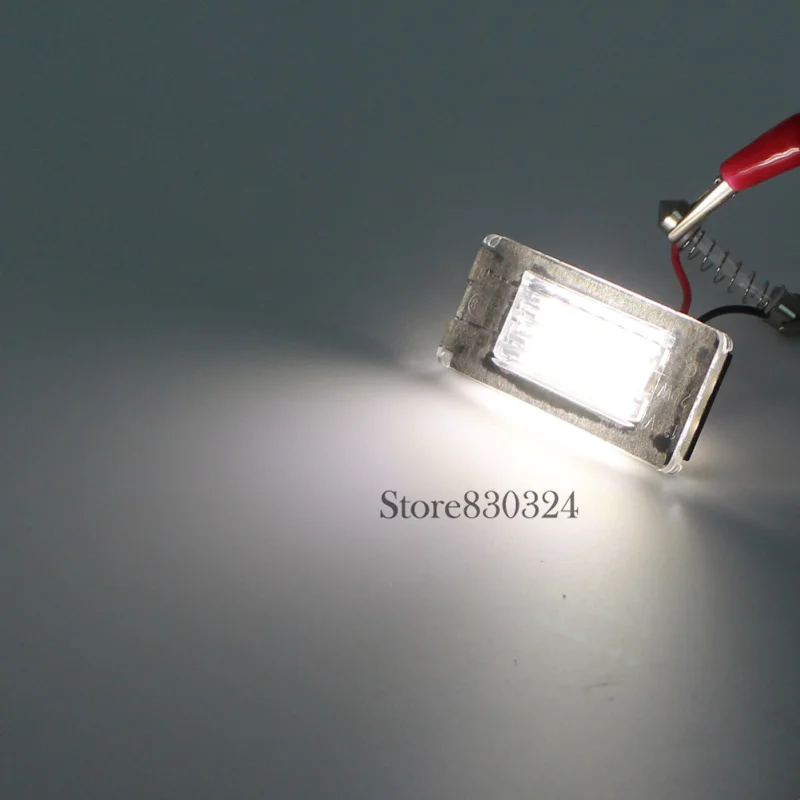 2 шт. для BMW Mini Cooper R56 R57 R58 R59 без ошибок светодиодный номерной знак светильник