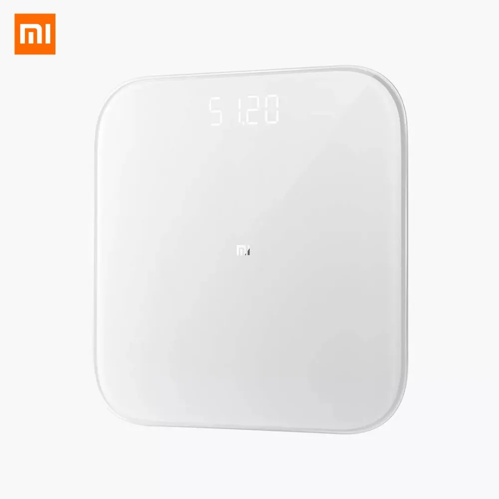 MI Mijia 2 0 смарт Bluetooth весовые весы приложение управление точные светодиодный