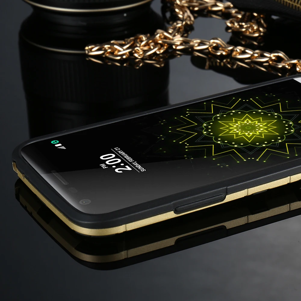 KISSCASE Гибридный Броня телефон чехлы для LG G5 G4 2 в 1 Combo задняя крышка Kickstand Чехлы