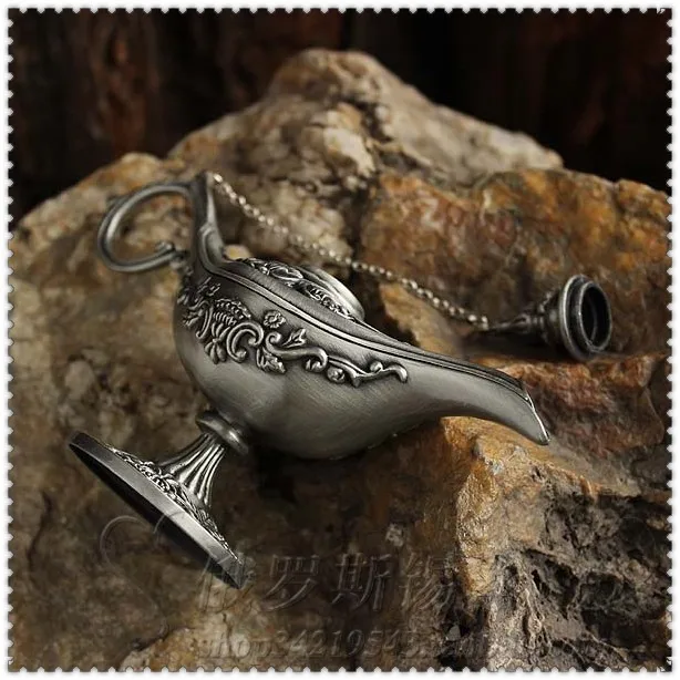 Ретро оловянные ремесла особенности русская Оловянная труба Лампа Аладдина | Дом