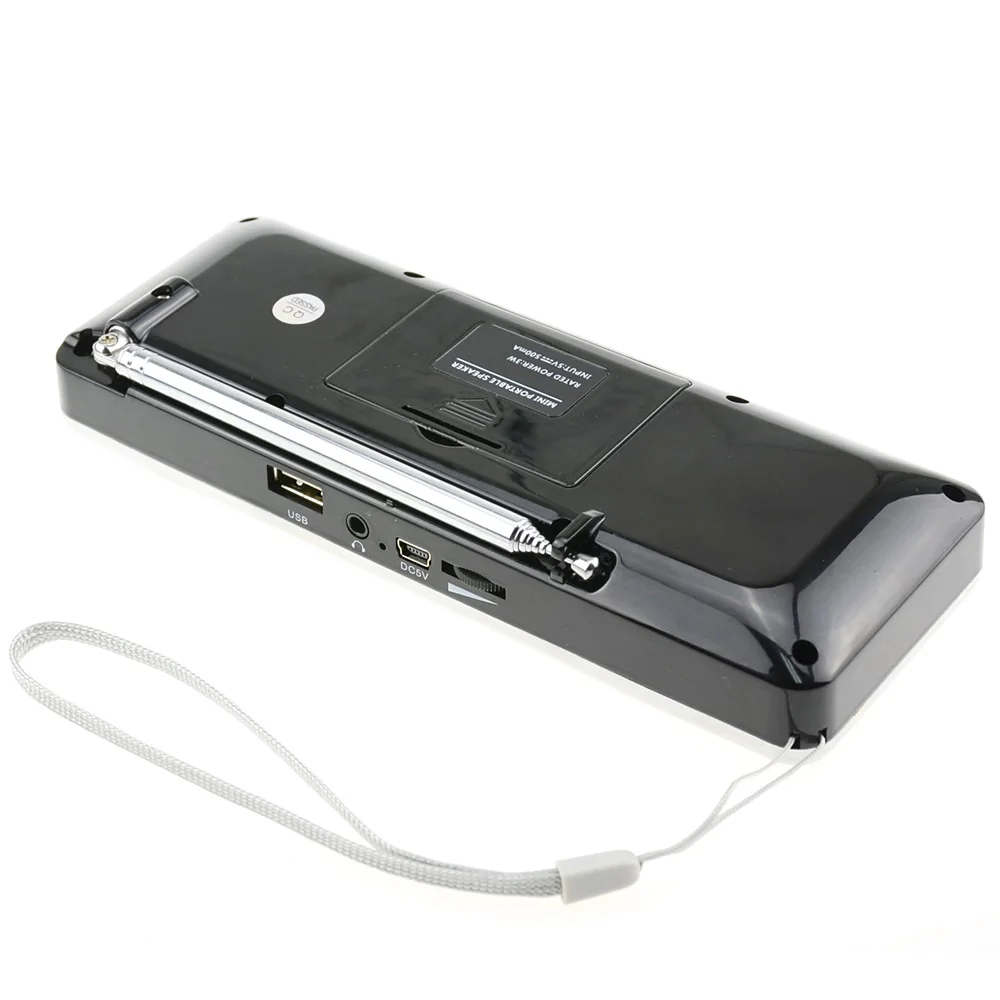 AM FM Радио мини Портативный Перезаряжаемые Bluetooth Беспроводной Динамик Функция TF