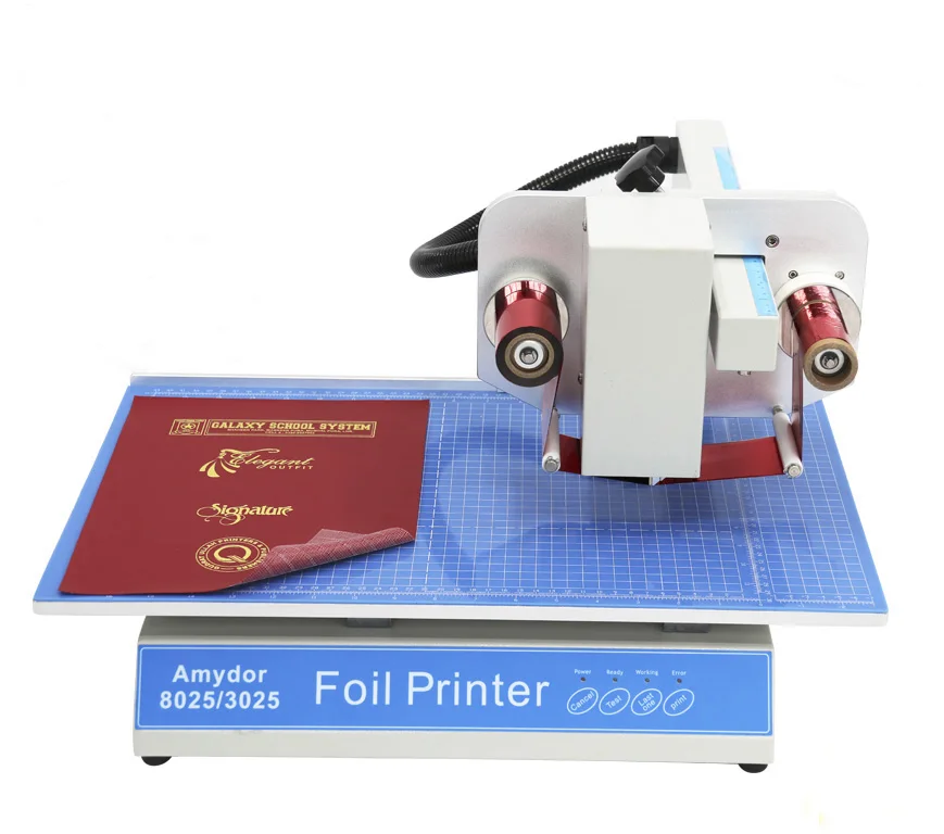 Digital hot foil 8025 leather book cover cards printer | Компьютеры и офис