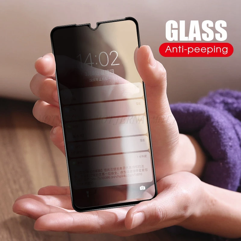 3D Full Cover Temepred Glass for Xiaomi Redmi Note 7 Pro Anti-Spy Protective Film Privacy Screen | Мобильные телефоны и