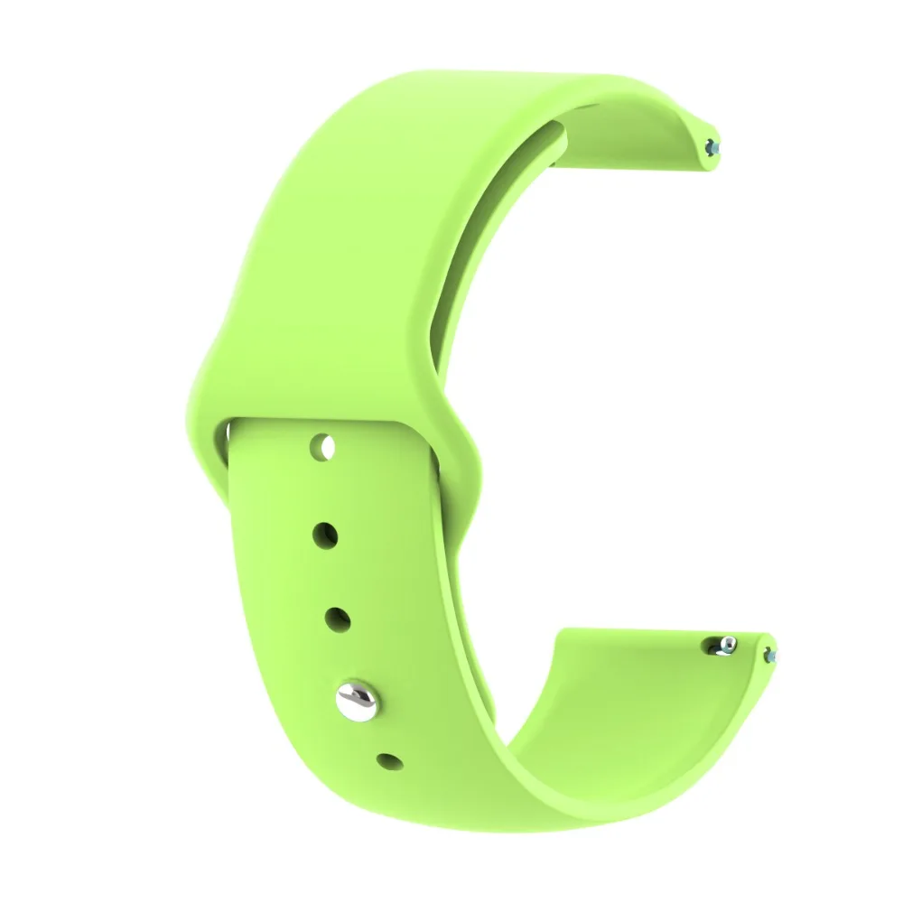 Однотонные силиконовые умные часы ремешок Xiaomi Huami Amazfit Bip Yout смарт-Браслет