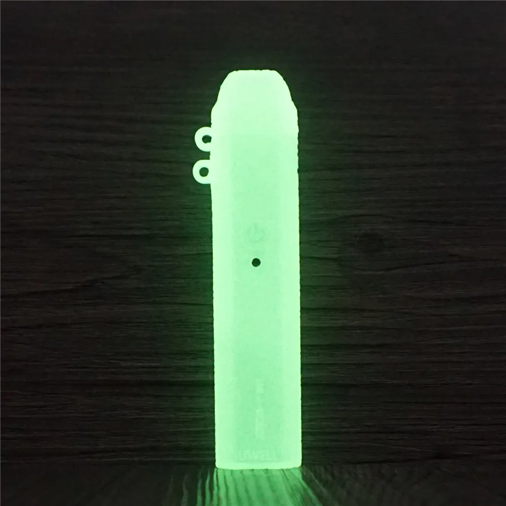 Luminous 1 шт. силиконовый защитный гелевый Чехол для uwell caliburn Kit Pod Vape танк распылитель электронная сигарета испаритель - Цвет: Luminous