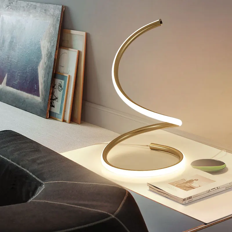 15 Вт художественная домашняя прикроватная лампа для гостиной и спальни