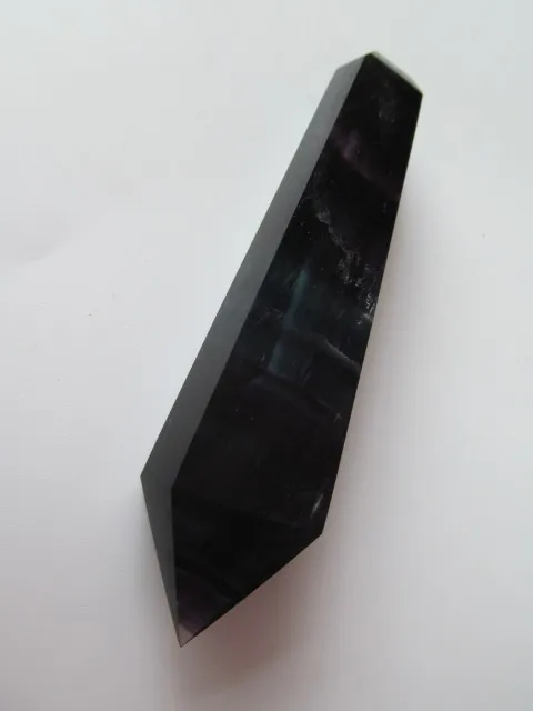 Натуральный зеленый флюорит скипетр хрустальный кварц чакра курительная трубка