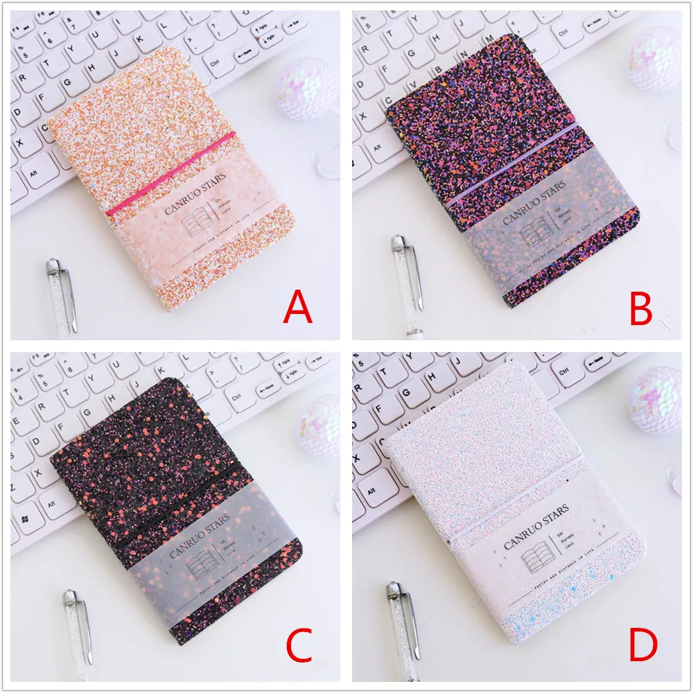 BlingBling карманный дневник линейка блокнот красивый журнал для девочек подарок