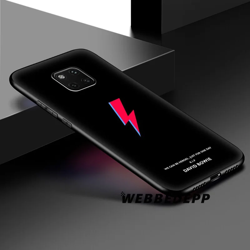 Мягкий силиконовый чехол WEBBEDEPP David Bowie Singer Rock для Huawei Honor Mate 20 10 8X 8C 8 6A 7A 7X 7C Lite Pro TPU |