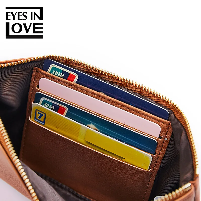 Женский кошелек из искусственной кожи Многофункциональный длинный клатч тонкий