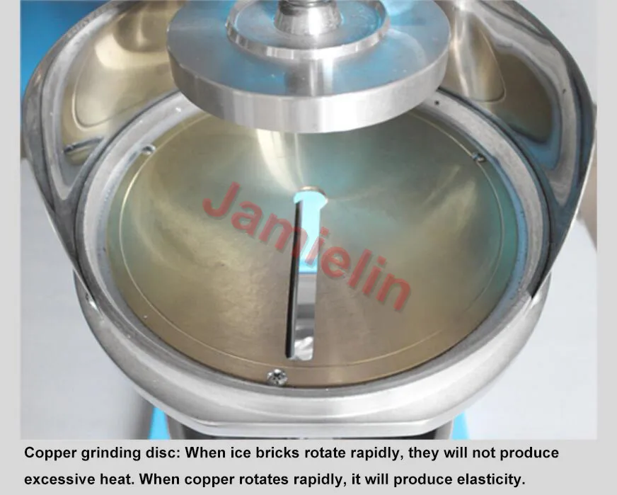 Jiielin Factory 1/4hp машина для льда дробилка непрерывный электрический ледяной планер
