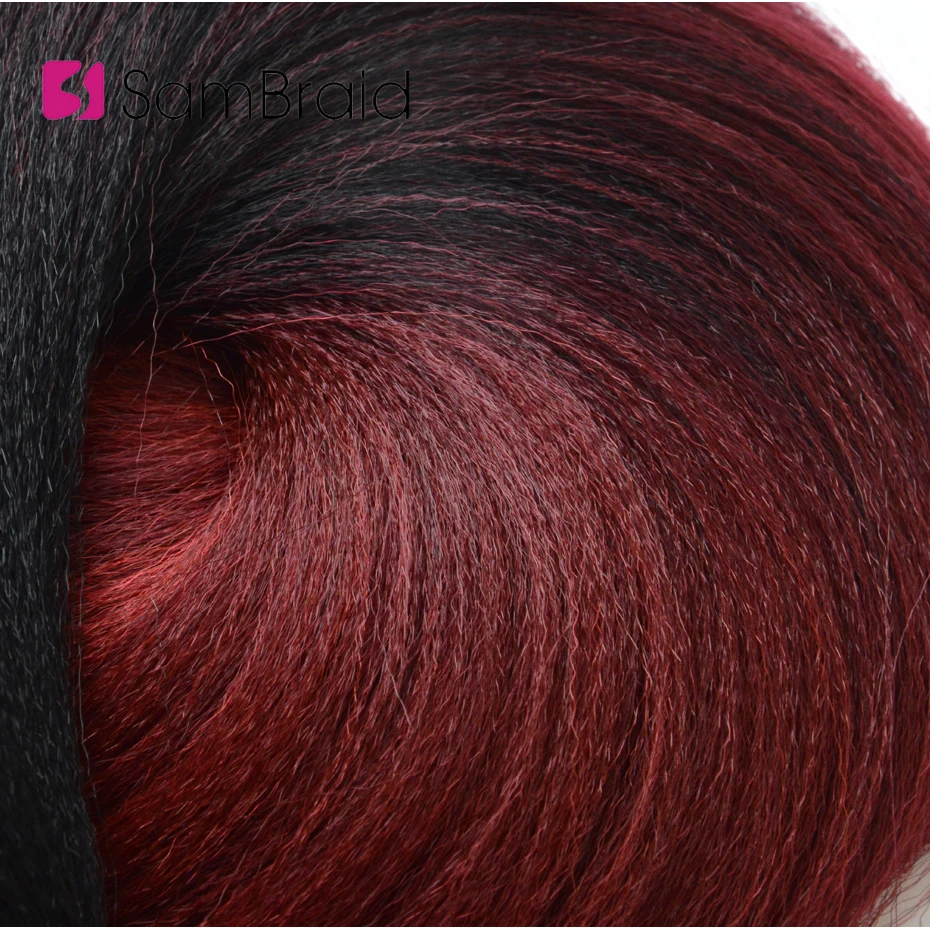 Плетеные волосы из синтетического волокна Sambraid антибактериальные пряди для