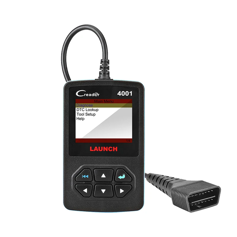 Запуск DIY CReader 4001 CR4001 OBDII/EOBD автоматический диагностический сканирующий инструмент считыватель кодов Многоязычная поддержка и бесплатное обновление