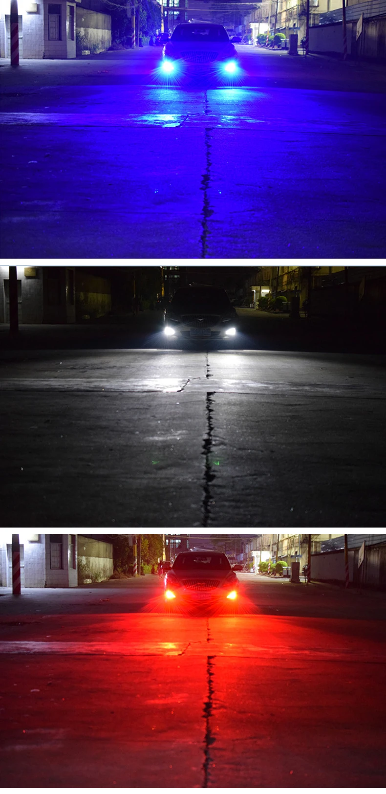 2x светодиодный 6000 K фары автомобиля RGB Bluetooth управления H1 H3 H4 H7 H11 Авто Туман лампы 880 9005 9006 УДАРА высокая яркость 40 W