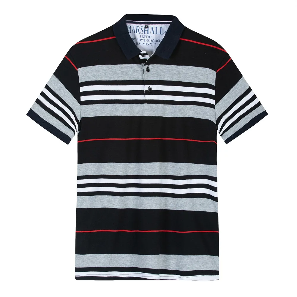 

Рубашка-поло мужская приталенная, брендовая Повседневная дышащая, с коротким рукавом, лето 2019