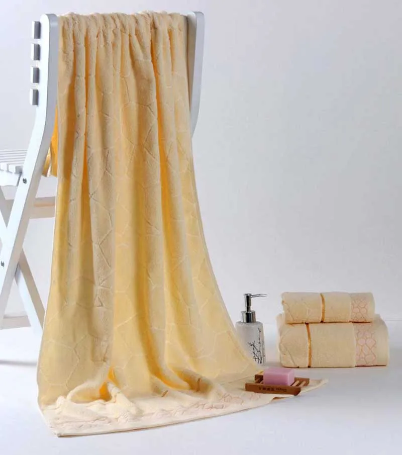 140x70cm Bath Towel Cotton towel 6 Colors Avaliable Cotton Fiber Natural Eco-friendly Embroidered Bath Towel