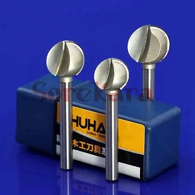 

6*18mm Wood Round Engraving Router Bits CNC Bits Carving Tools For Woodworking