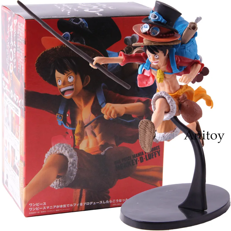 with retail box Banpresto одна деталь мания производство Обезьяна D Луффи фигурка экшн ПВХ Коллекционная модель игрушки - Цвет: with retail box