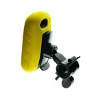 Поворотный кронштейн-держатель для мотоцикла и велосипеда + силиконовый защитный чехол для карманного GPS Garmin Орегон 650 700 650T 750 750T