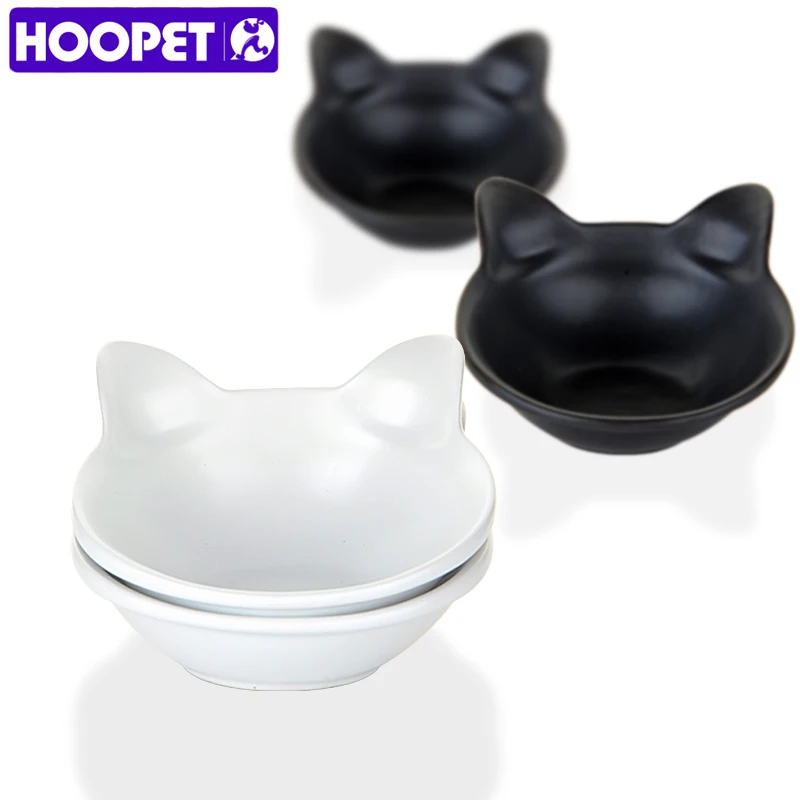 HOOPET кошачьи уши керамическая чаша две чаши в одном упаковочные собака мишки воды