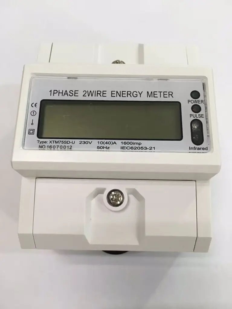 Трехфазный счетчик энергии на din рейке измеритель напряжения тока мощности Wattmetter