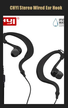 CHYI, водонепроницаемые наушники-вкладыши, IPX5, цветная гарнитура, Hi-Fi, наушники с басами, для плавания, спорта, стерео, наушники для телефона, ПК, Ipod