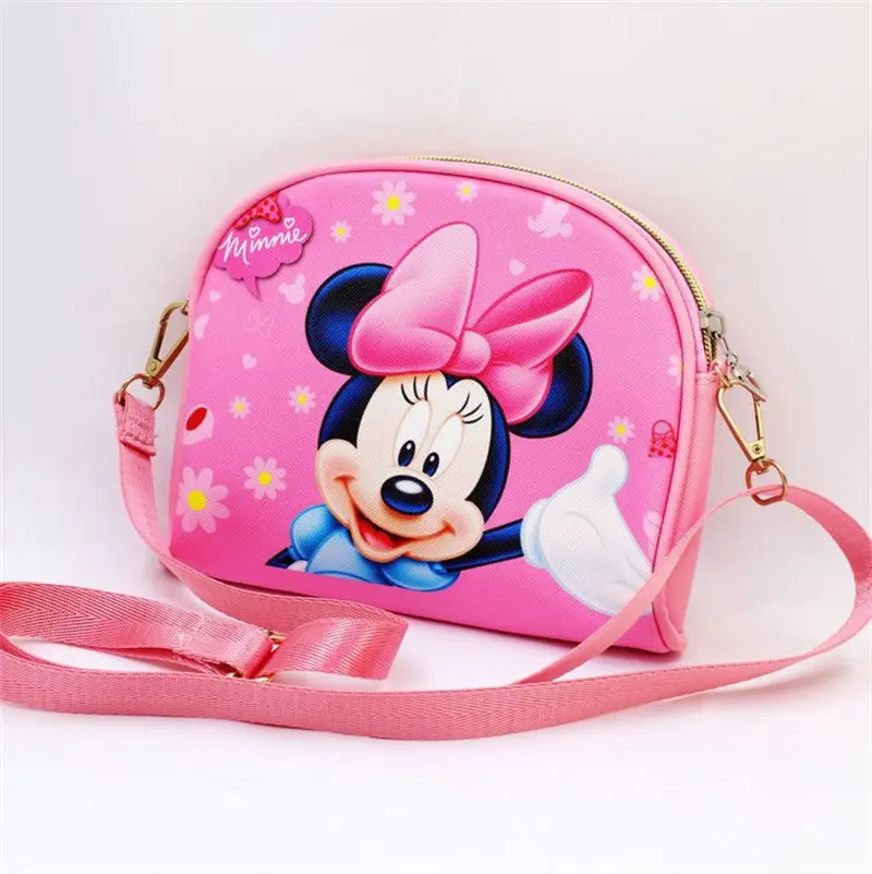 Детские Сумки Disney tsum Микки Маус Минни аниме мультфильм PU маленькая девочка