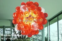 free shipping foyer decorative hand blown glass lamps