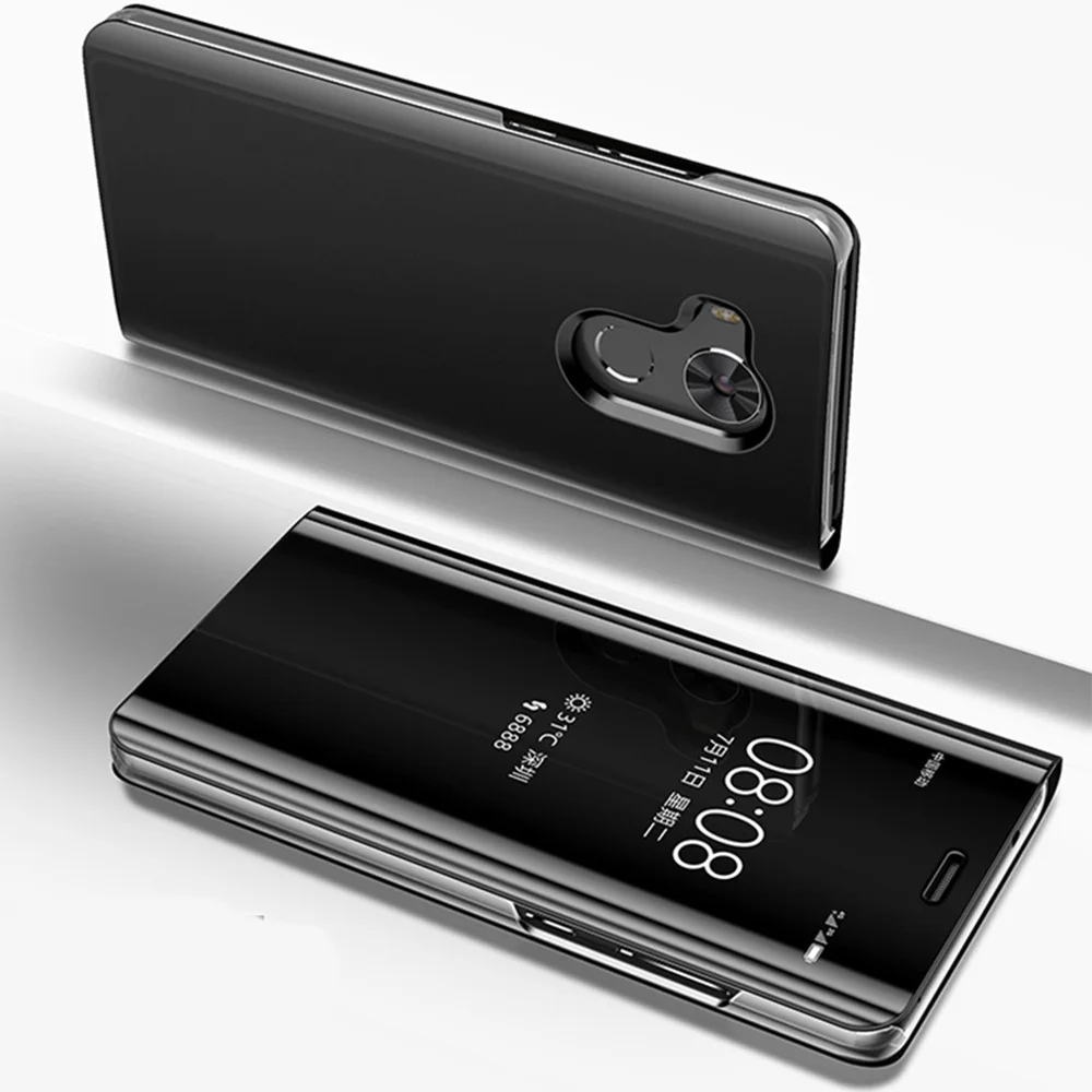 Clear View Smart зеркала телефон для huawei P8 P9 P10 P20 плюс Lite Pro Коврики 8 9 10 20 Honor 8X9