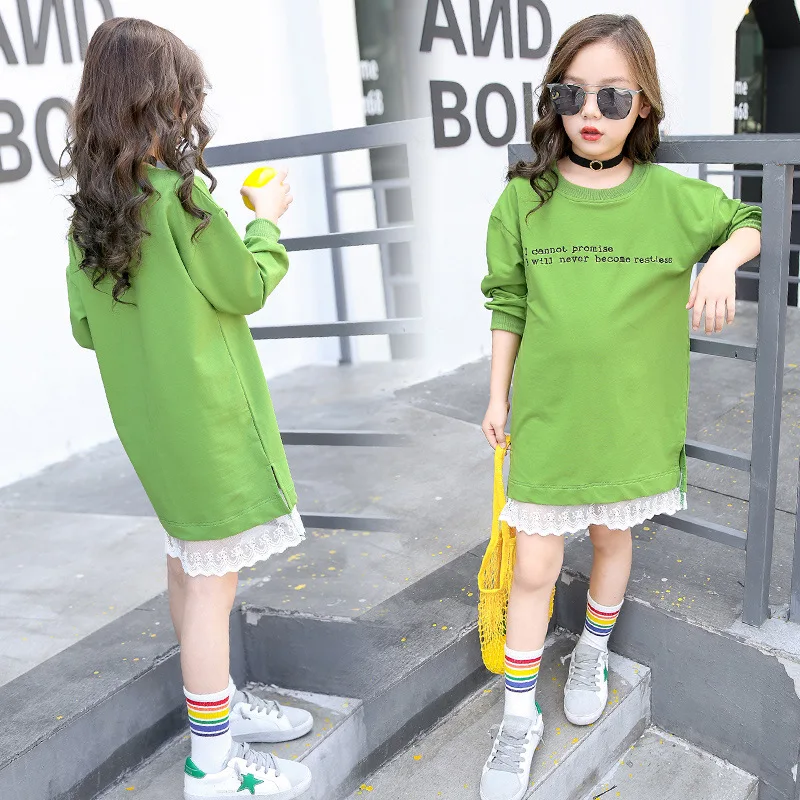 Классическая длинная стильная футболка для малышей Детские хлопковые рубашки с