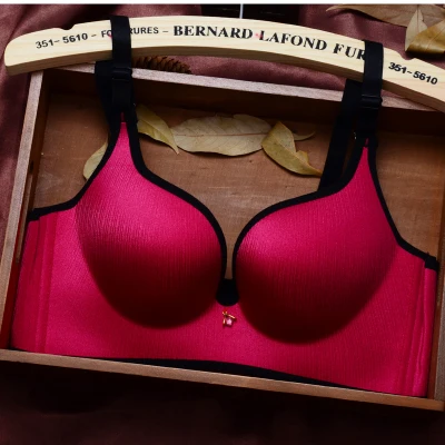 2016 женское осеннее тонкое бесшовное беспроводное нижнее белье с эффектом