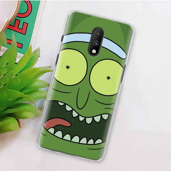 03 Чехол для телефона Rick and marty Pickle Rick для Oneplus 7 7T Pro 6 5T 6T Твердый чехол для Oneplus 7 7T Pro Чехол Coque - Цвет: 03