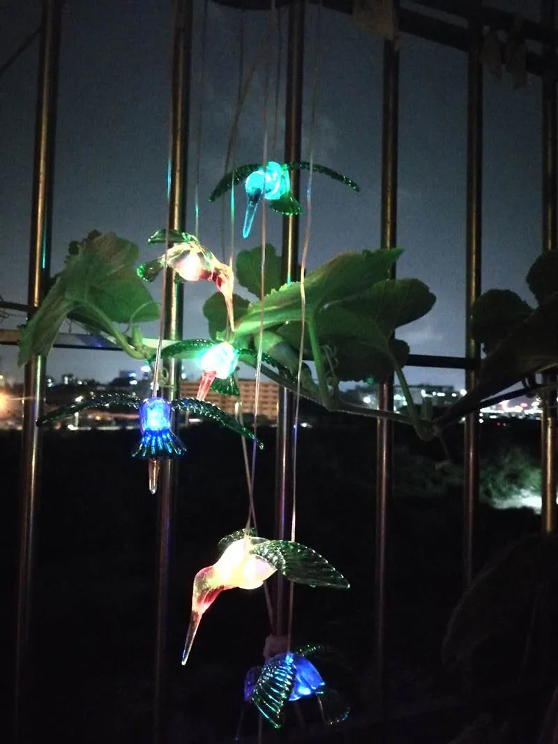 2 шт. Солнечный цветной светильник с музыкой светодиодный солнечный свет