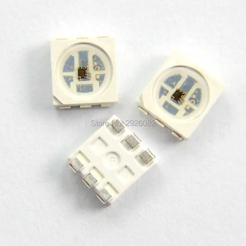 HD107S (аналогичный APA102/APA107) светодиодный чип 5050 SMD RGB Интегрированный источник