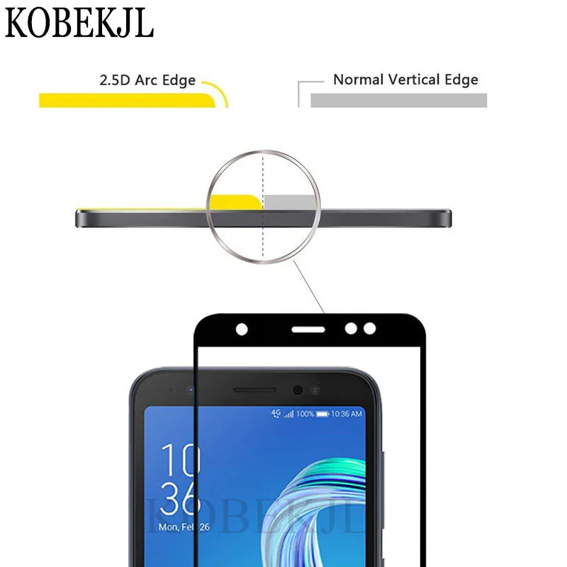 Закаленное стекло Asus ZenFone Live L1 G552KL закаленное защита экрана G 552KL полное покрытие