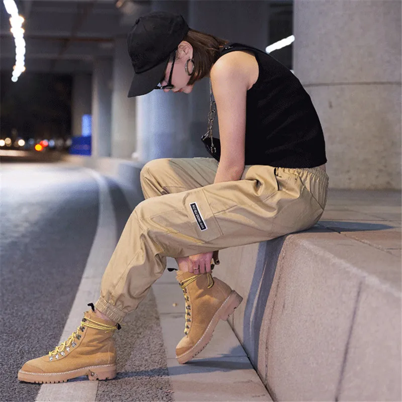 Женские повседневные спортивные брюки новый красивый тренд в стиле хип хоп