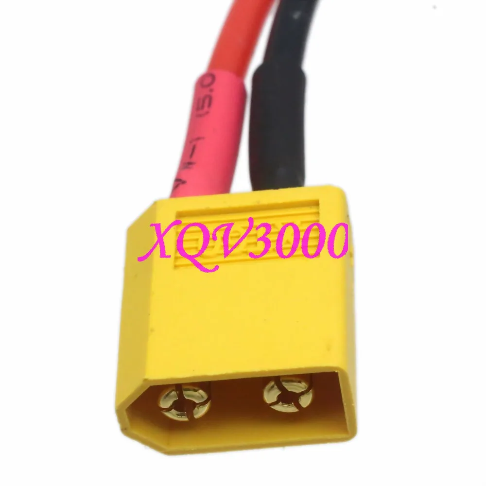 Коннектор адаптер переходник DC 5 5x2 1 мм гнездо для XT60 папа 14AWG 15 см кабель|dc 5.5 female|dc