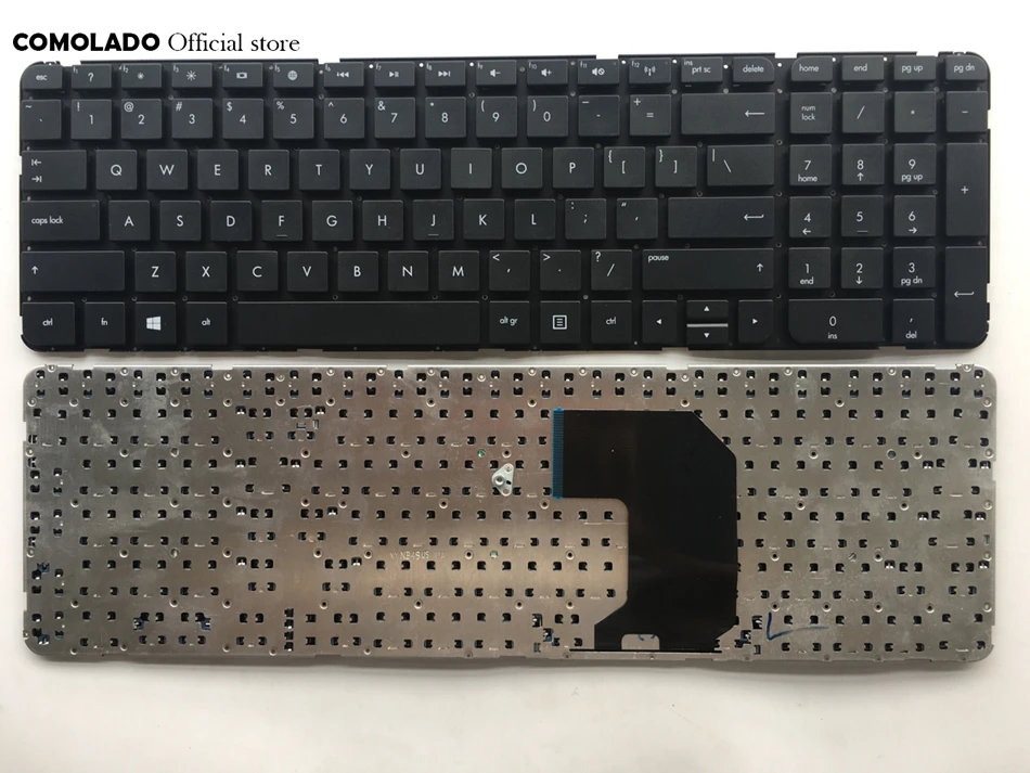 Английская клавиатура для HP Pavilion G7 2000 2100 2200 2300 черный без рамки раскладка